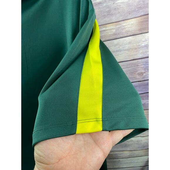 Nike Dri-Fit NCAA Oregon Ducks Men's Green Polo XL - Picture 8 of 10